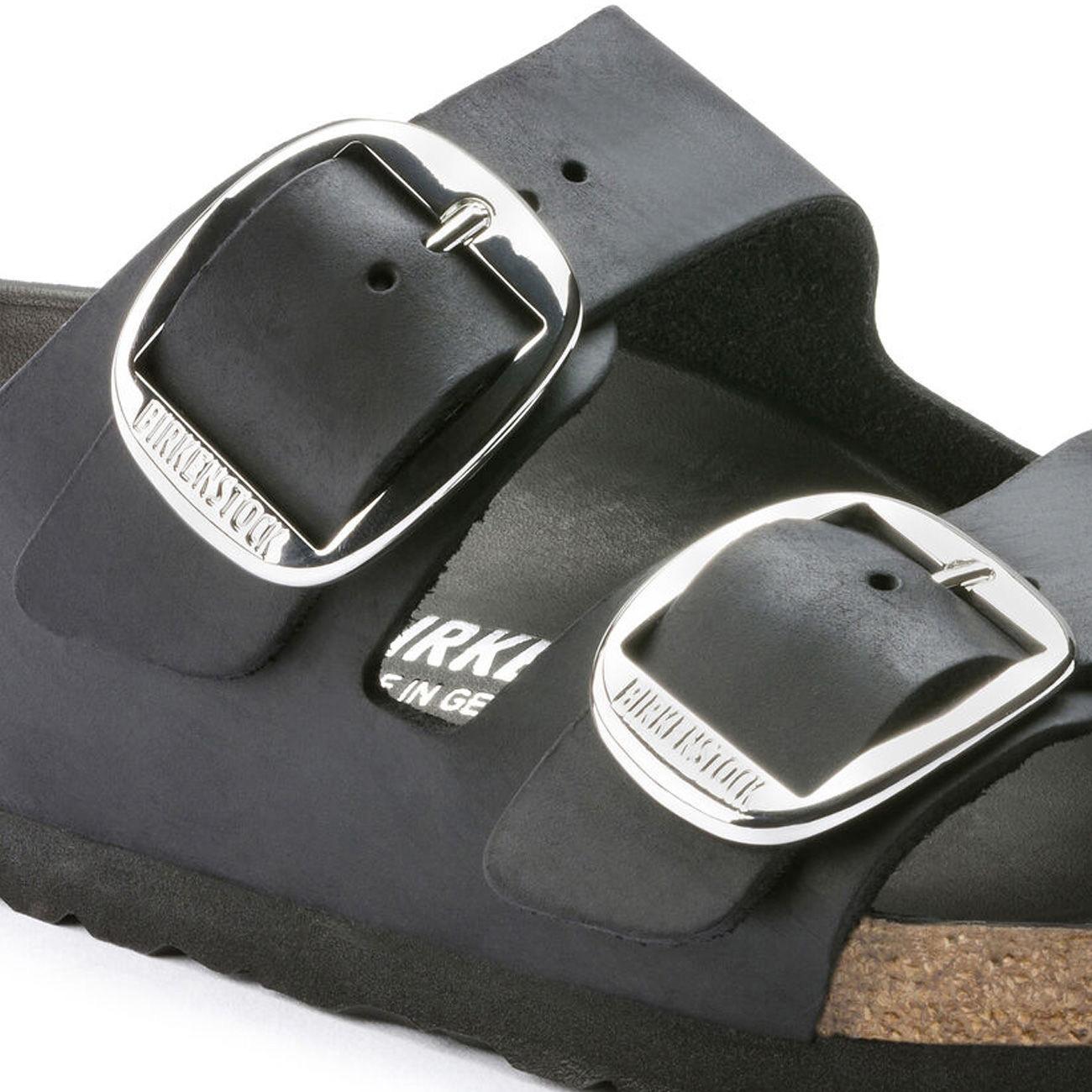 Sandali Arizona Con Grande Fibbia 1011075 BLACK BIRKENSTOCK 