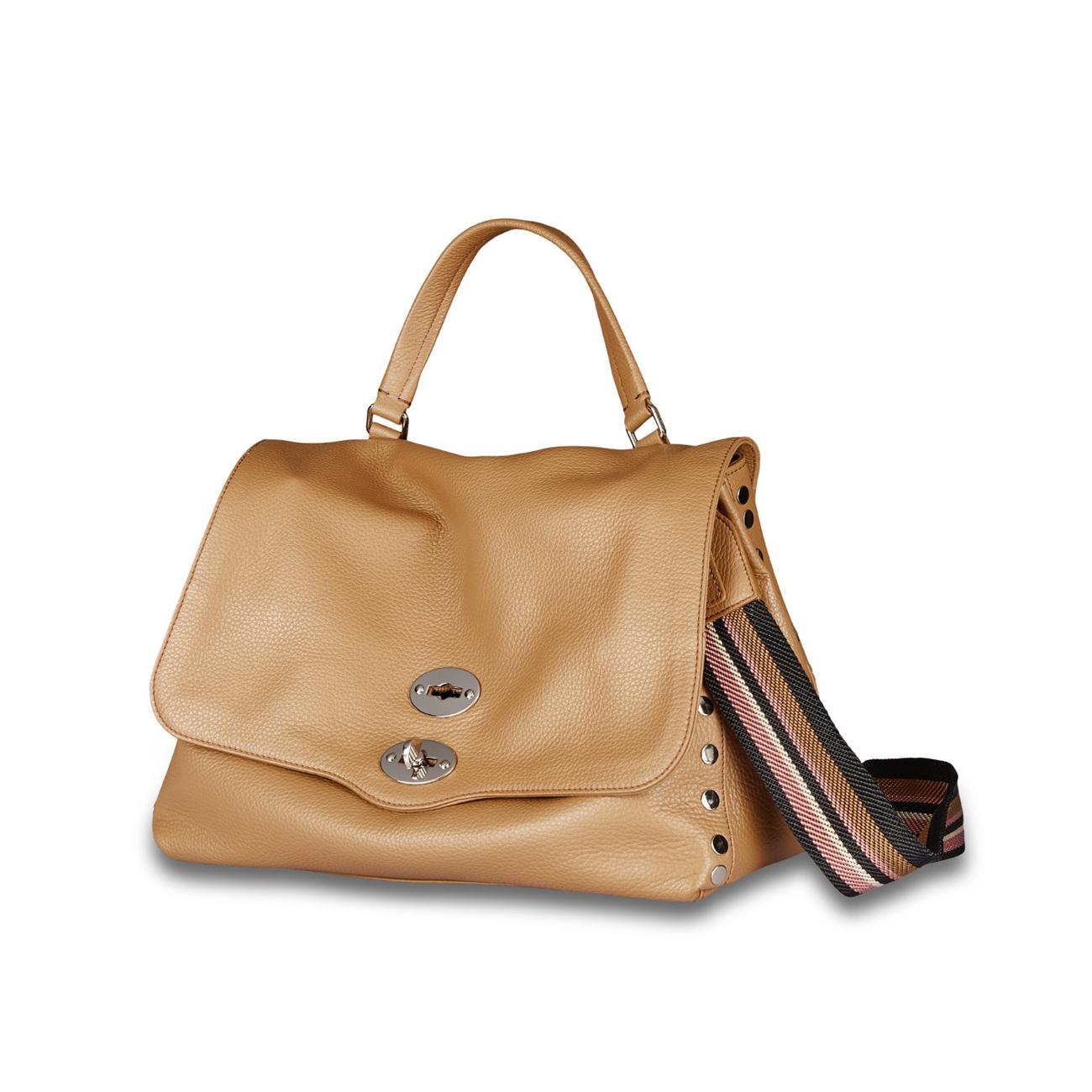 Borsa Postina M Daily Donna Cappuccino 068010 0050000 M Z0260 CAPPUCCINO ZANELLATO 