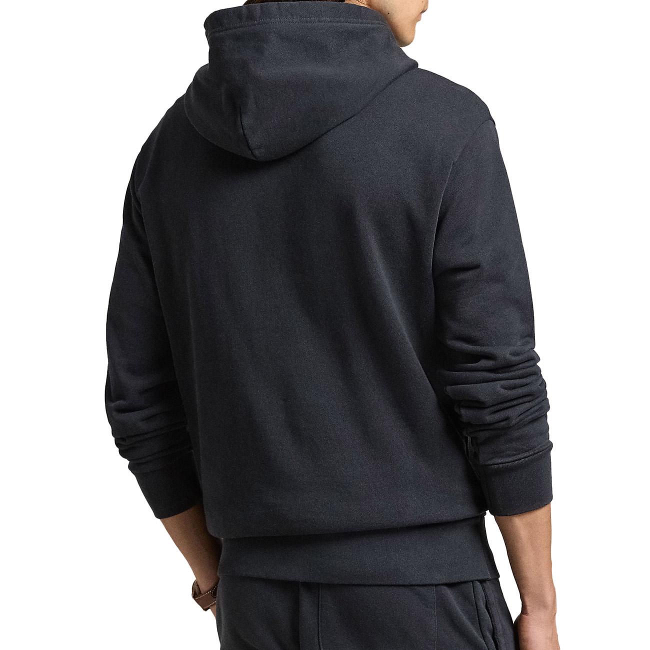 Felpa Con Cappuccio Uomo Polo Black 710916690 025 POLO BLACK POLO RALPH LAUREN 
