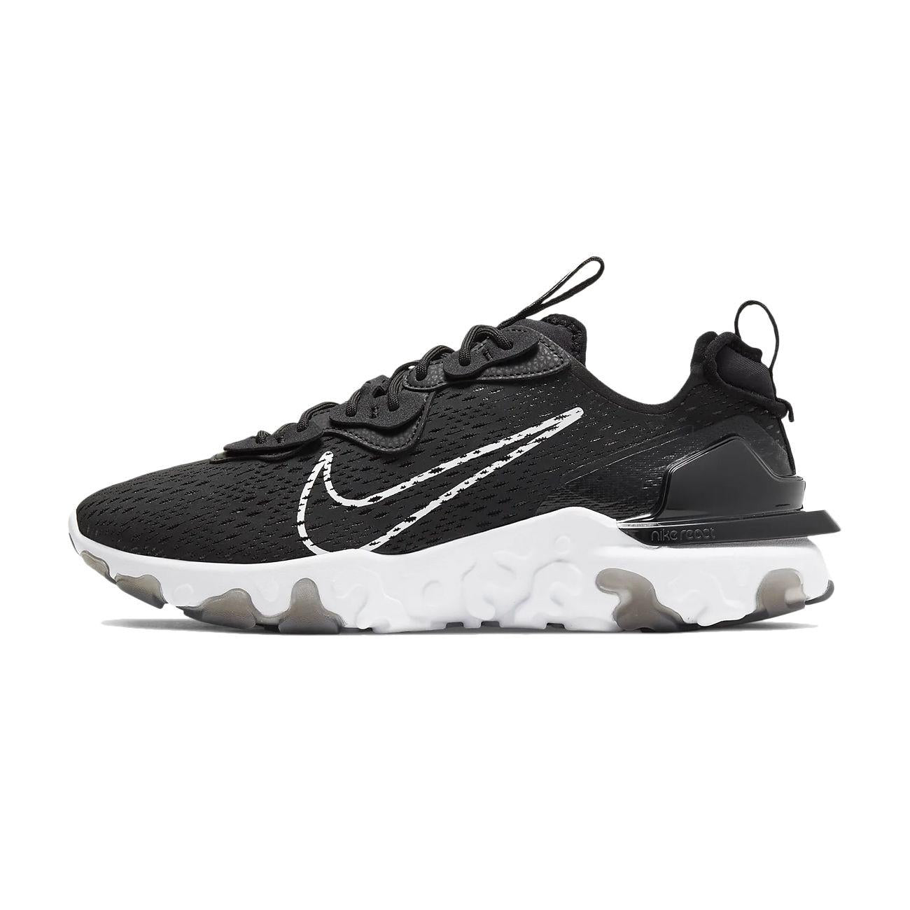 Sneaker React Vision Uomo Nero Bianco NIKE/CD4373 006BLACKWHITE NIKE 