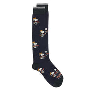 Calze Snoopy Caddy Allover Unisex Blu FW230021 4 BLU SOX IN THE BOX 