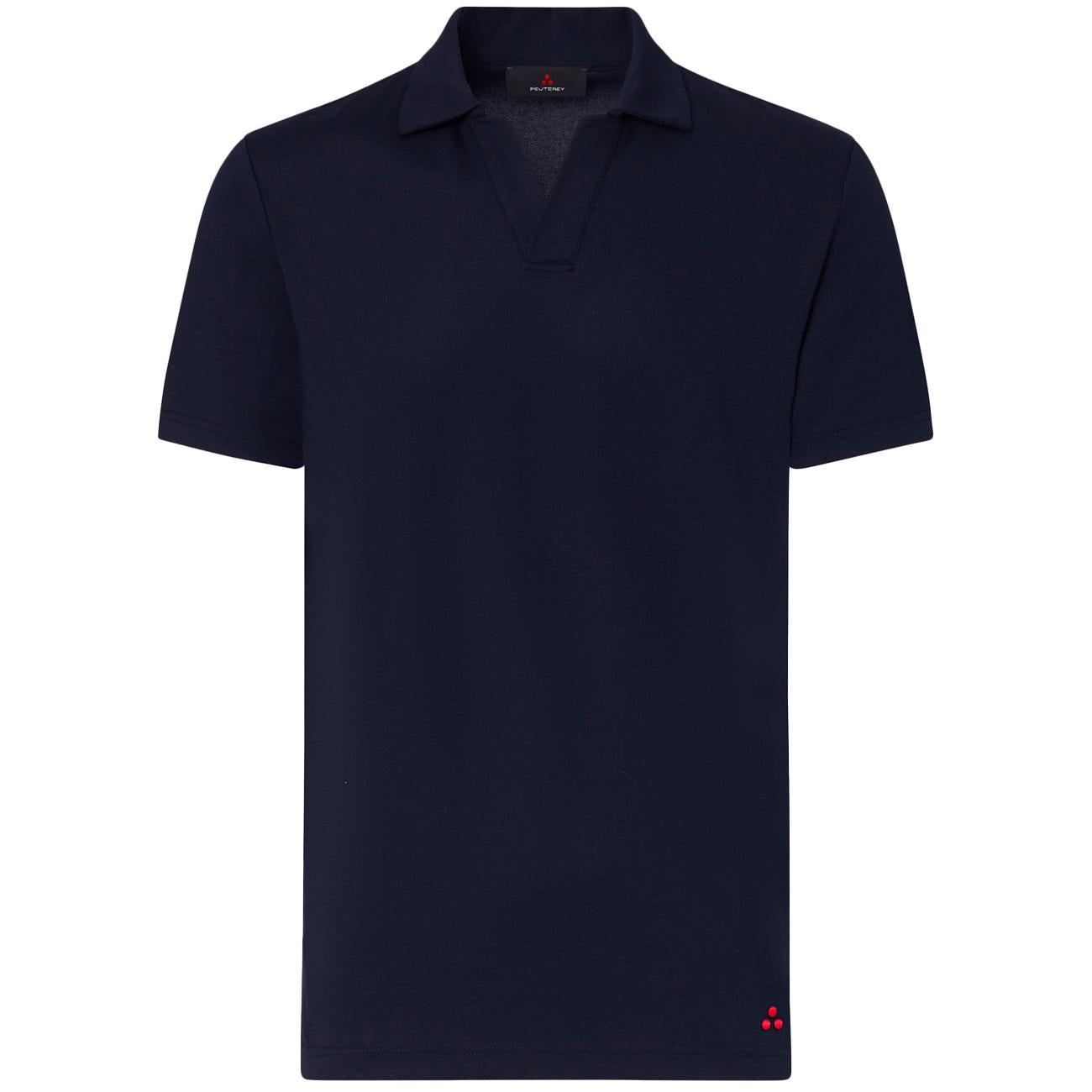 Polo New Helgo In Tricot Di Cotone PEU5847 99012182 215 BLU PEUTEREY 