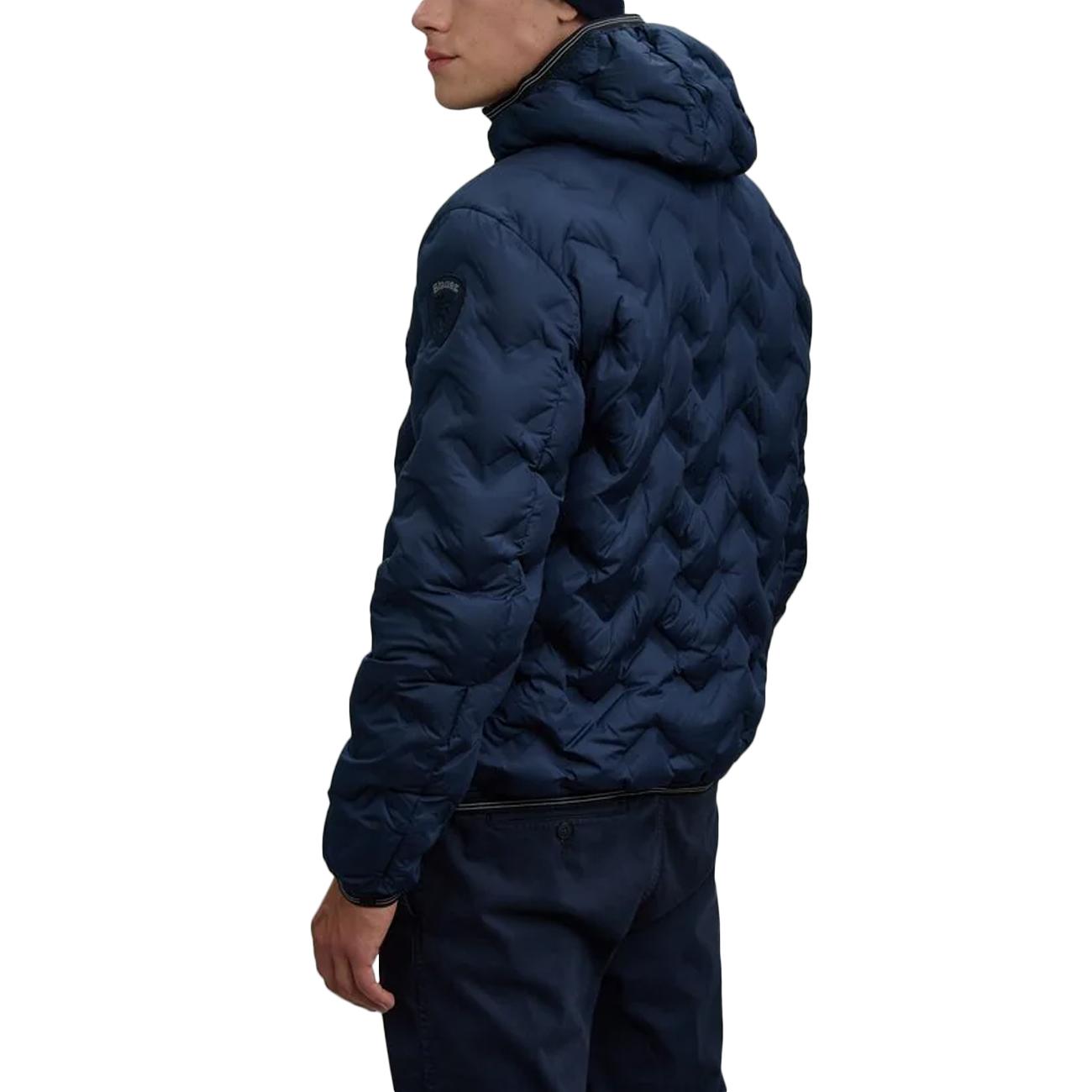 Piumino Piery Ad Angoli 25BLUC03233-007308 888TB BLU BLAUER 