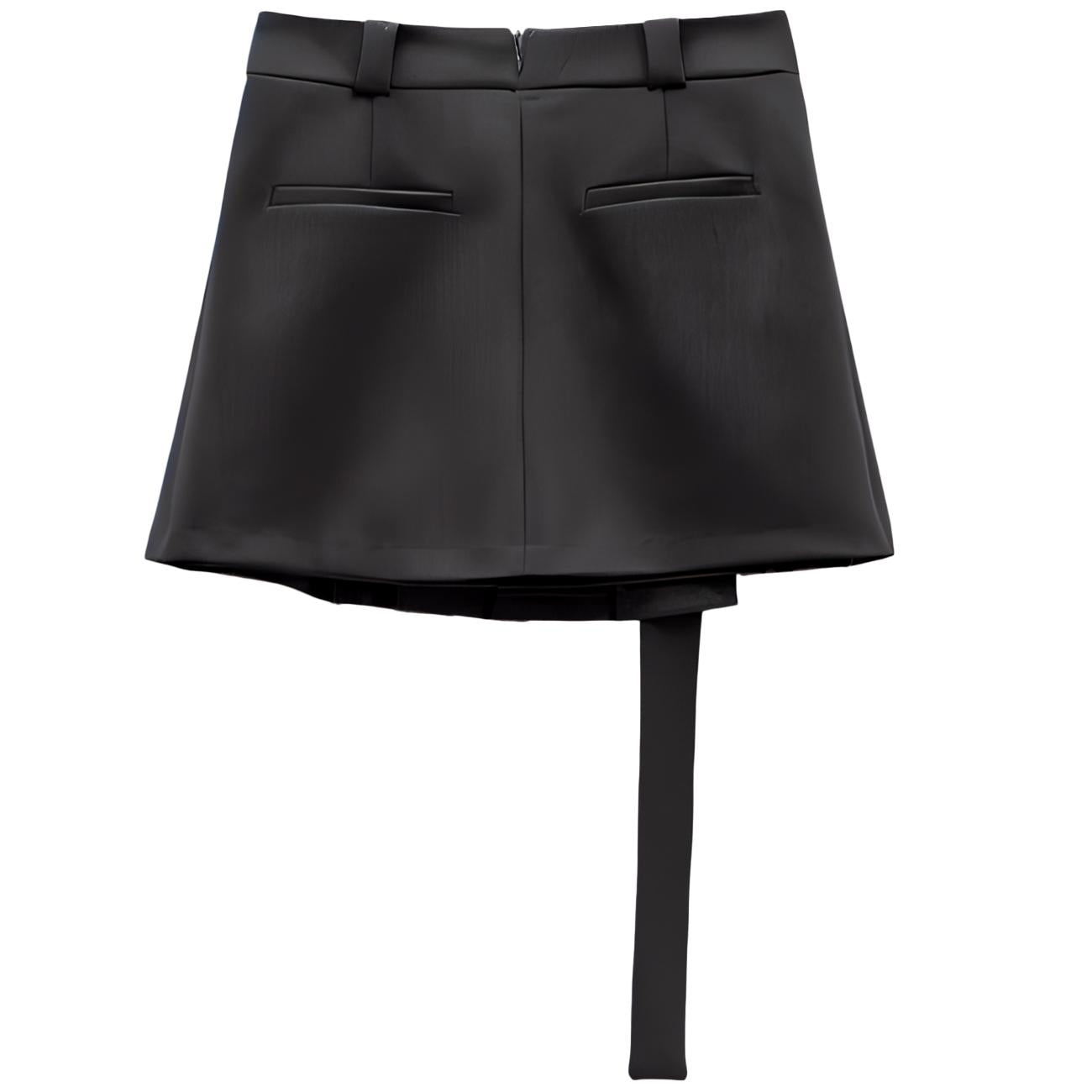 Mini Gonna Con Pieghe EFW250236 NERO ELEH 