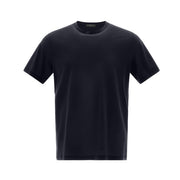 T-Shirt Crepe Uomo Blu JG000166U52005 9200 BLU HERNO 