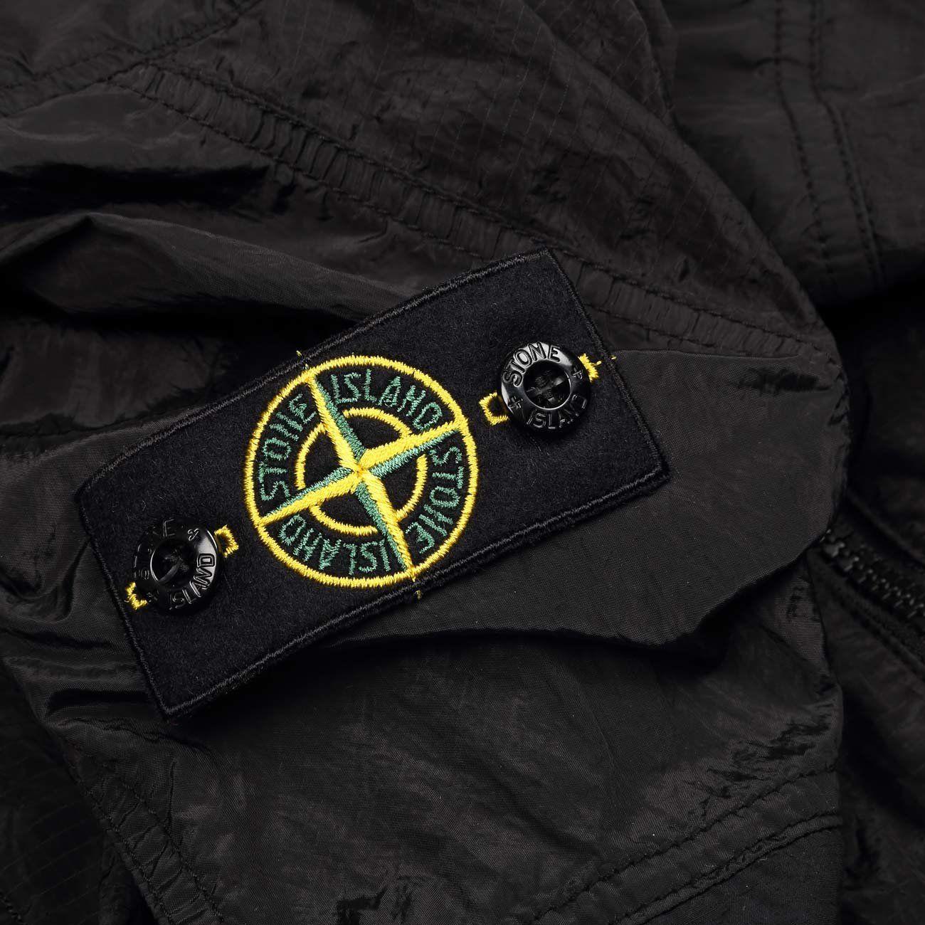 Bomber Ripstop Fullzip Kids Nero ST/721640335/ V0029NERO STONE ISLAND 