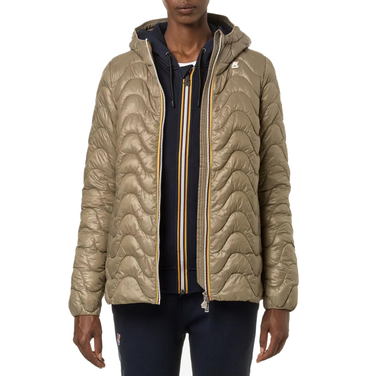 Giubbotto Madlaine Eco Warm Donna Beige K5126JW WG9 BEIGE K-WAY 