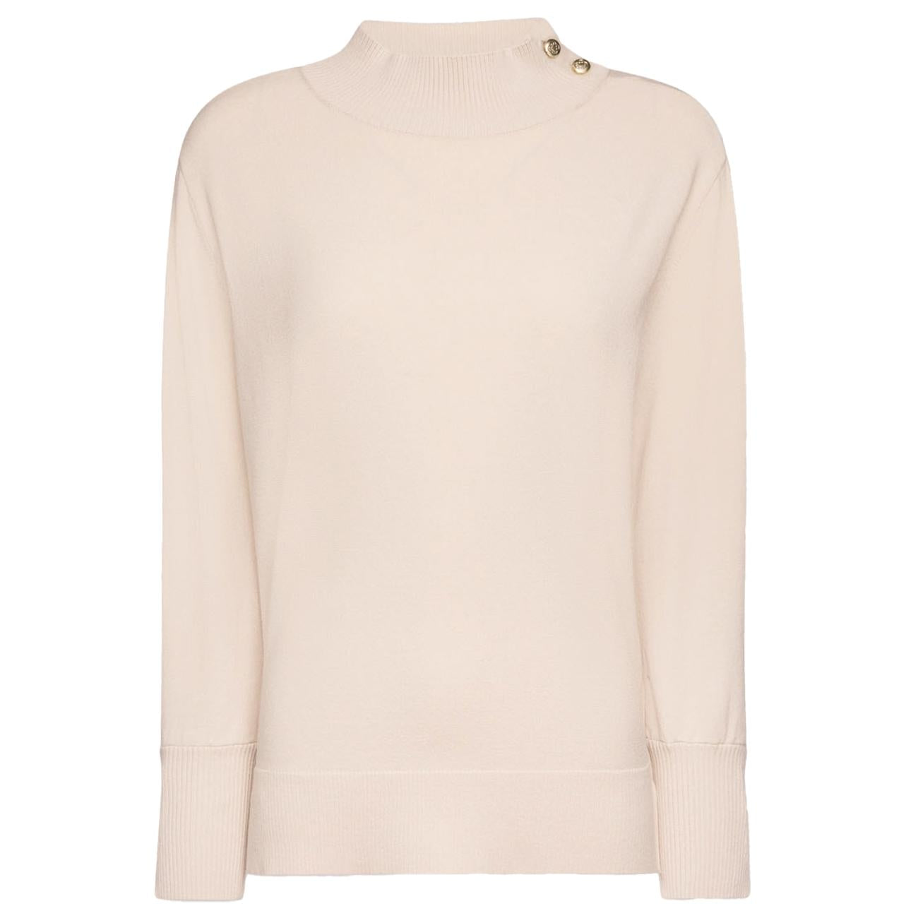 Lupetto Con Bottoni M456Z000586N 002 GESSO ELENA MIRO' 