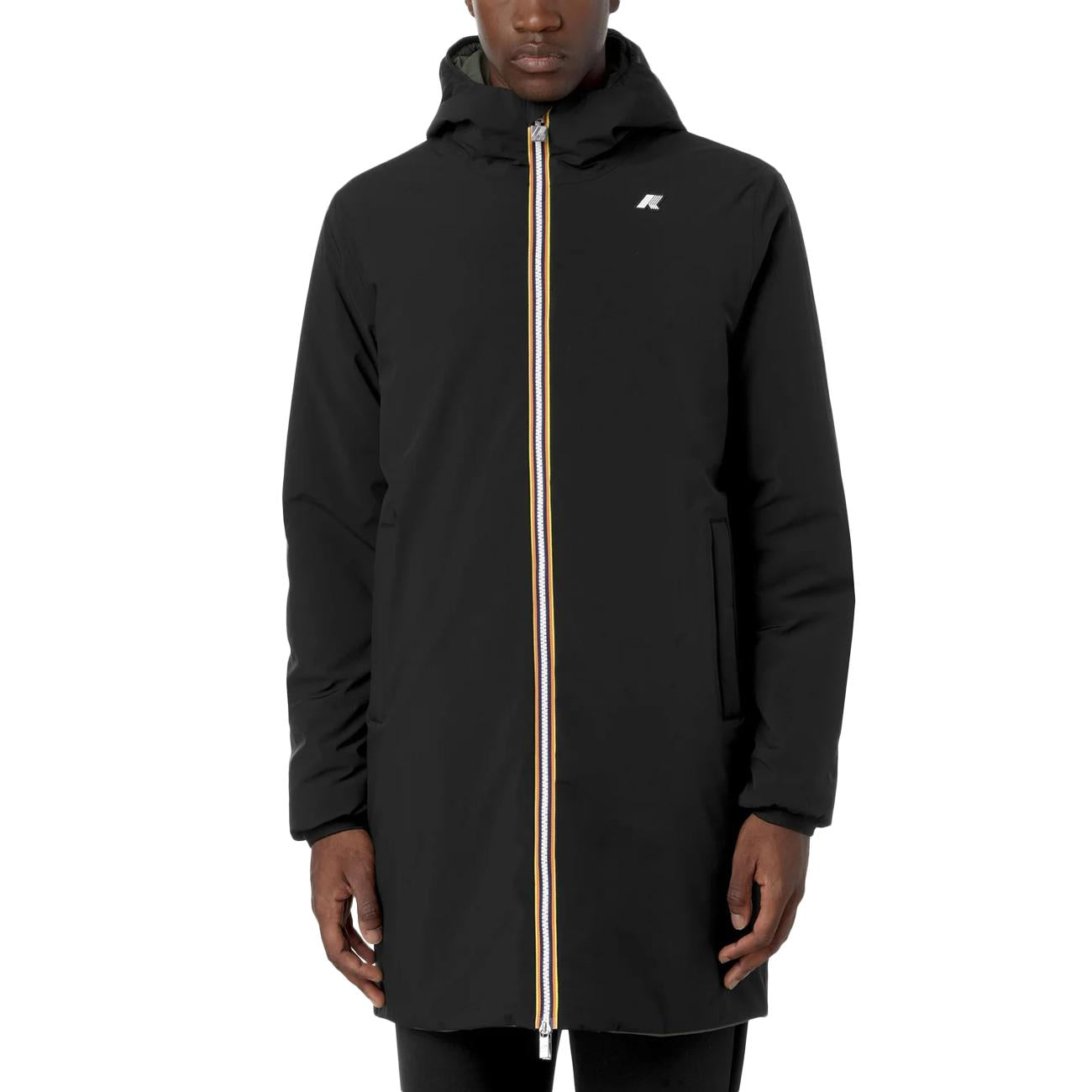 Jacob ST Warm Reversible K6128WW AH3 BLACK PURE-GREEN B K-WAY 