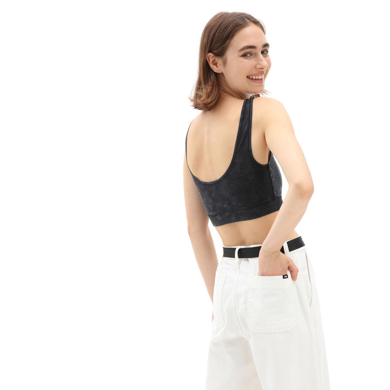 Bralette Concrete Delave' Donna Black VN0A5AUH BLK1BLACK VANS 