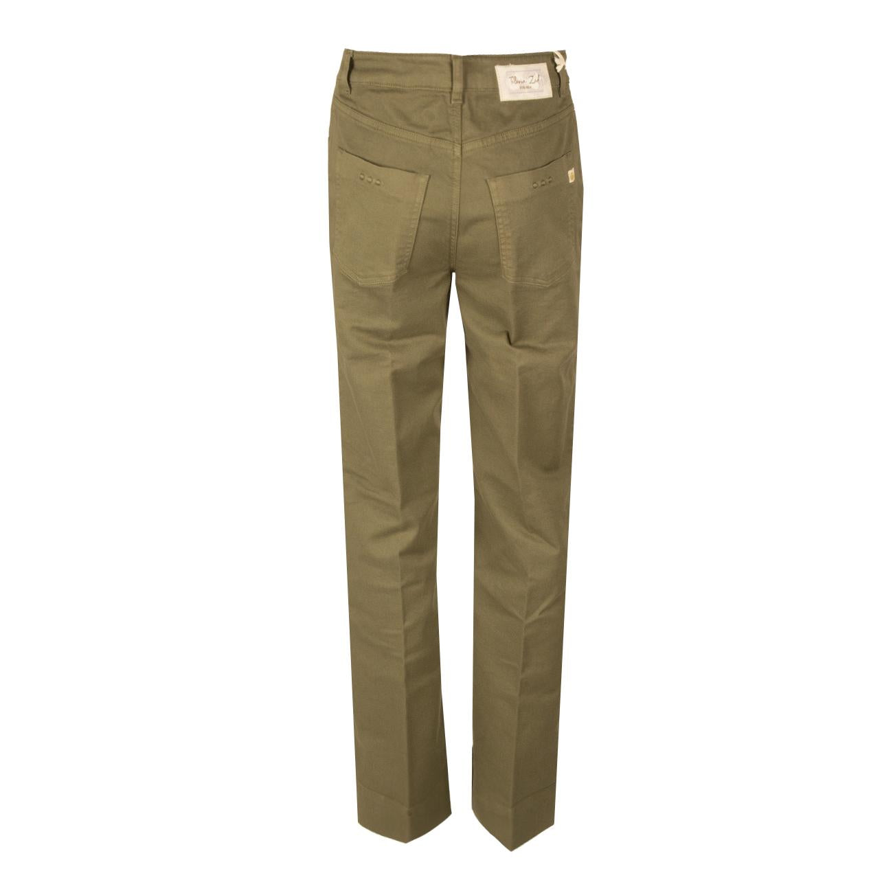 Pantalone D. 5T V.Alta G.Larga Garbad. Bull/Canvas Teleria Zed SARA-Q8A 635 TIMO TELERIA ZED 