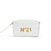 N°21 Borsa Camera Bag In Pelle Donna Bianco N21/22EBP0920TR01 W001WHITE 