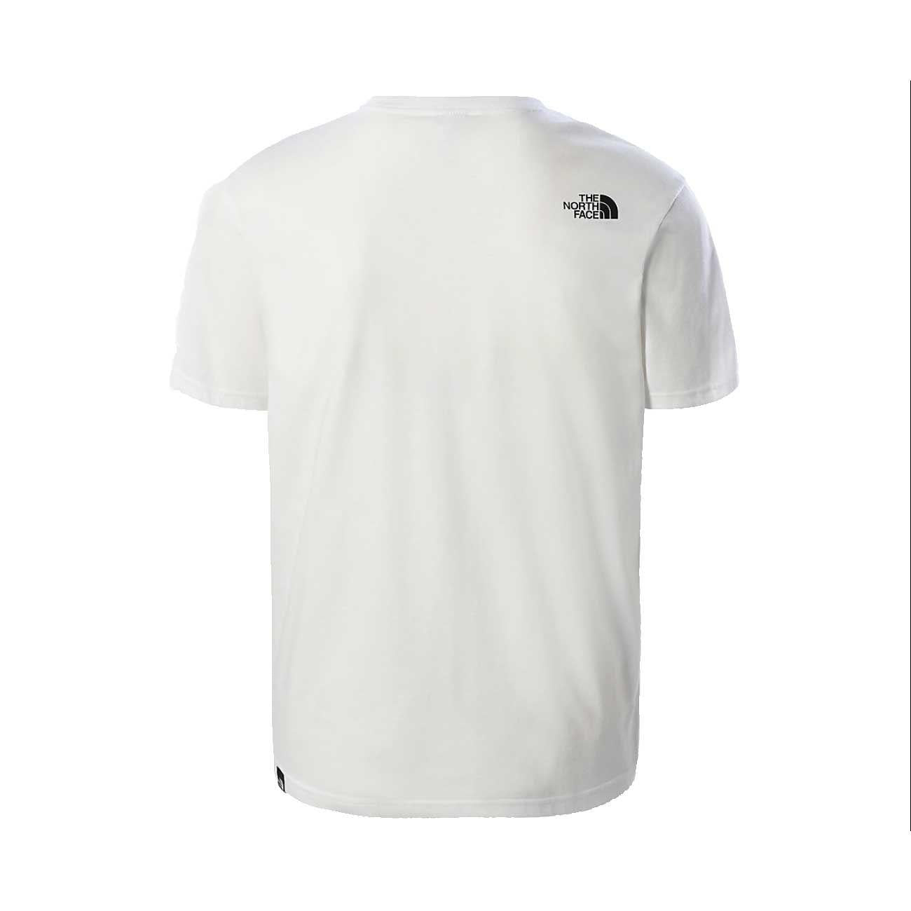 T-Shirt Standard Maxi Logo Uomo White NF0A4M7X FN41TNFWHITE THE NORTH FACE 