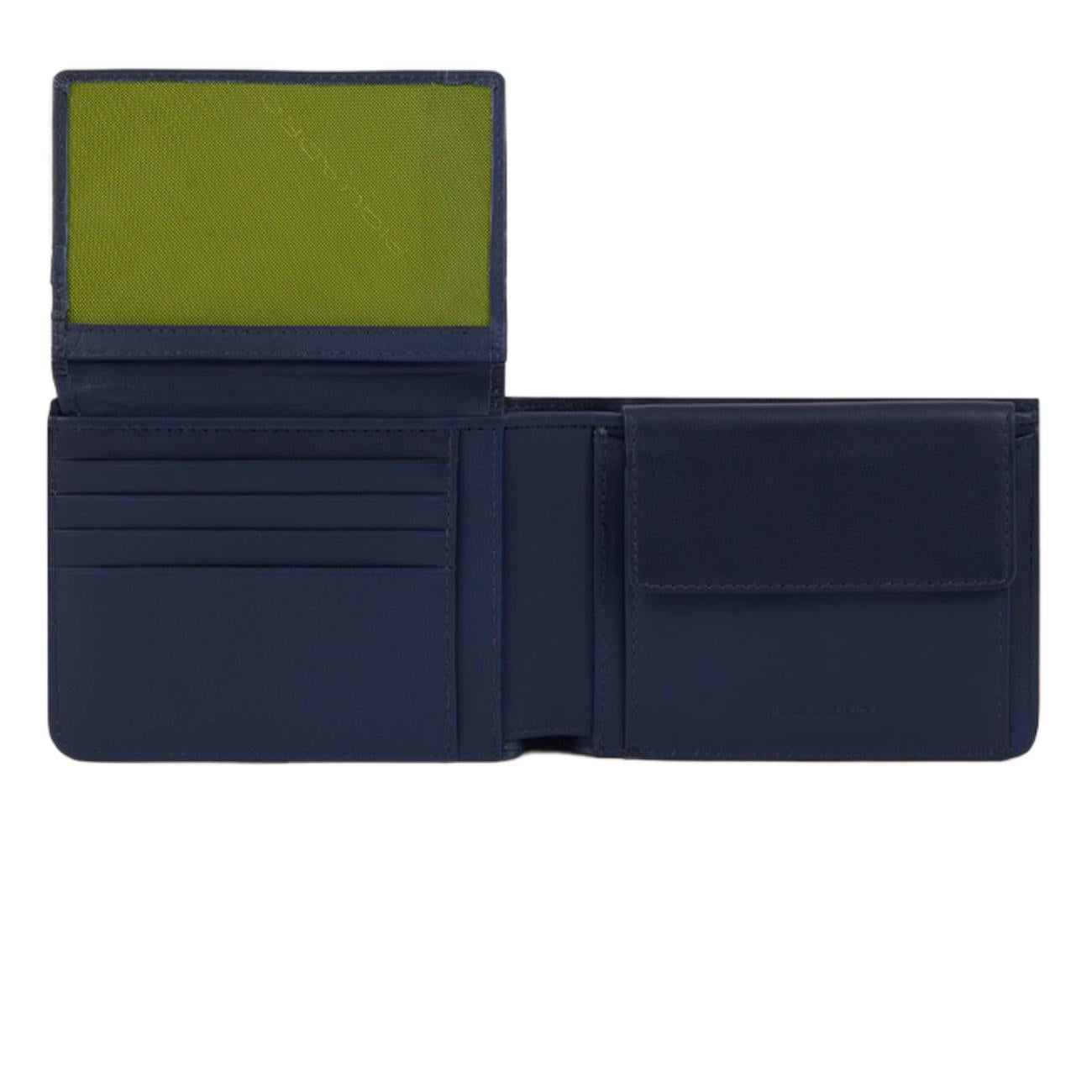Portafoglio Con Porta Documenti E Porta Monete Uomo Blu PU1392W122R BLU PIQUADRO 