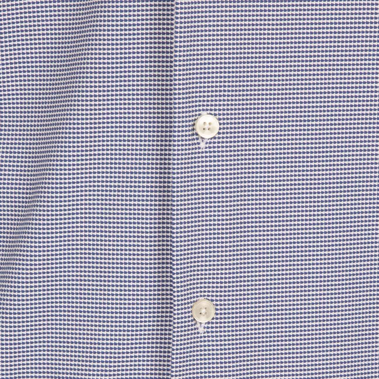 Camicia Microdisegno Active Uomo Bianco Blu 51610 003 BIANCO/BLU XACUS 