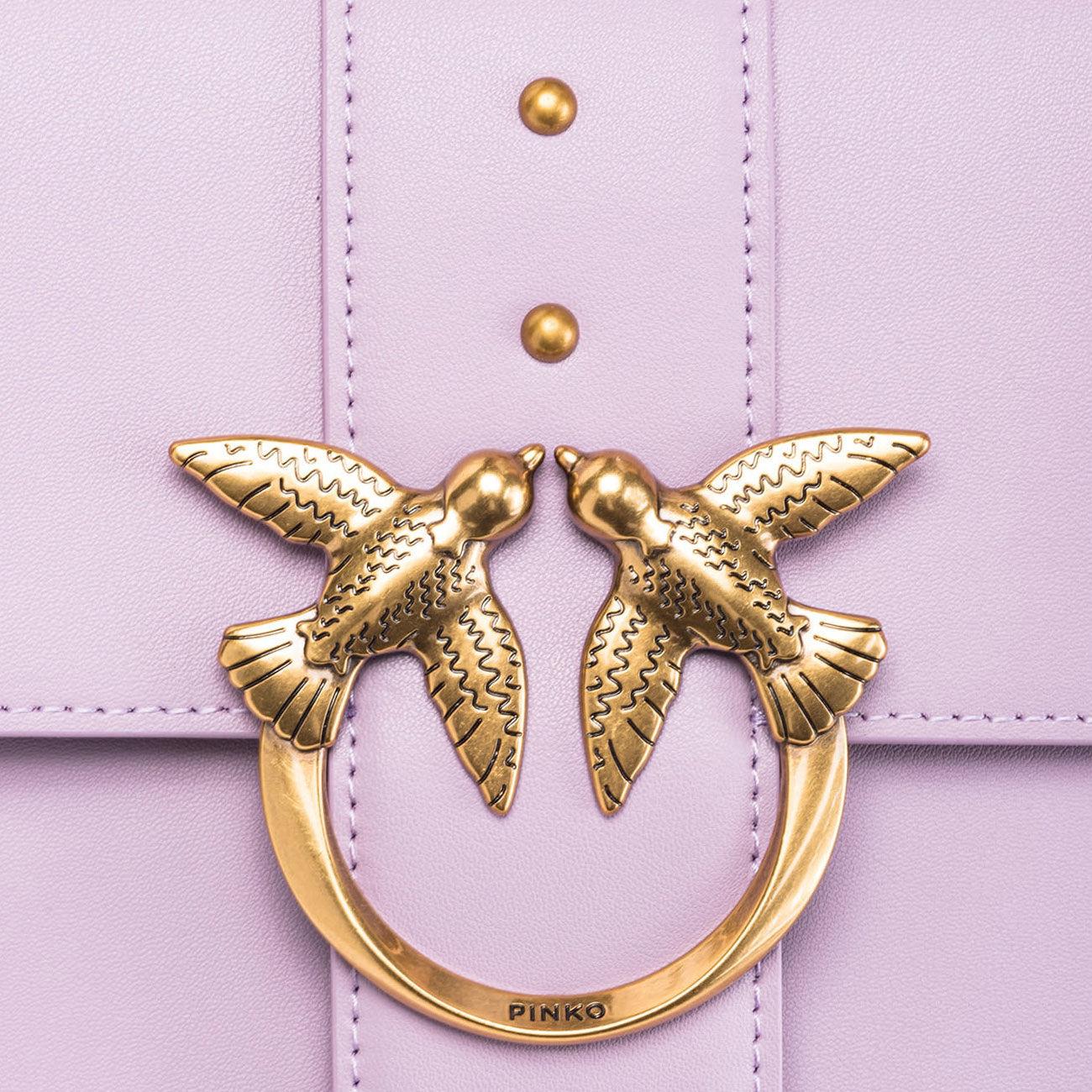 Borsa Classic Love One Donna Iris Antique Gold 100053/A0F1 Y13Q IRIS/ANTIQUE GOLD PINKO BAGS 