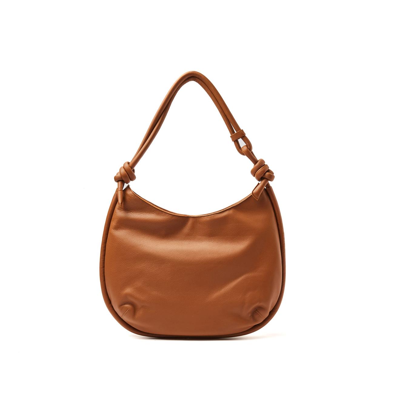 Borsa Demi' Piuma Knot S Donna Beige Genco 068550 0660000 S Z0205 BEIGE GENCO ZANELLATO 