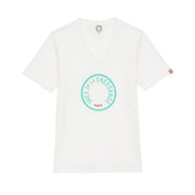  12Y038CO222 F032 ECRU TURQUOISE INES DE LA FRESSANGE 