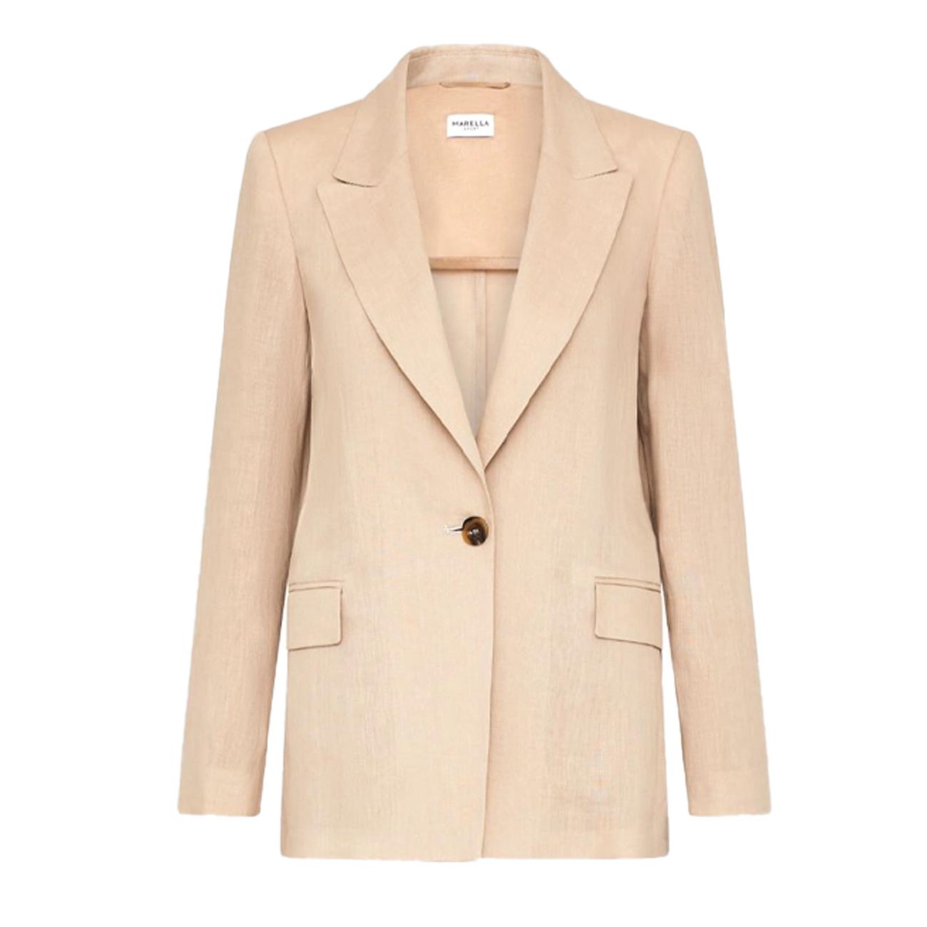 Blazer Afro Donna Sabbia AFRO 2413041094200 002 SABBIA MARELLA 