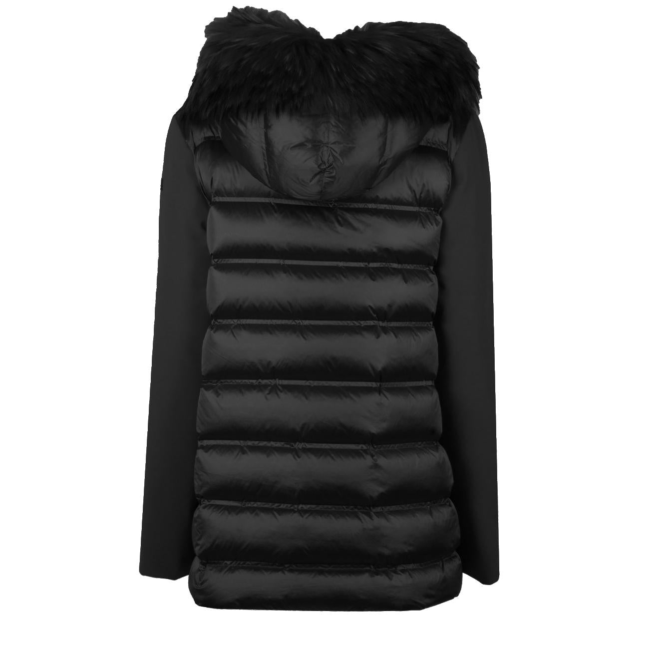 JACKET D. WINTER HYBRID ZAR FUR LADY RRD W22508FT 10 NERO RRD 