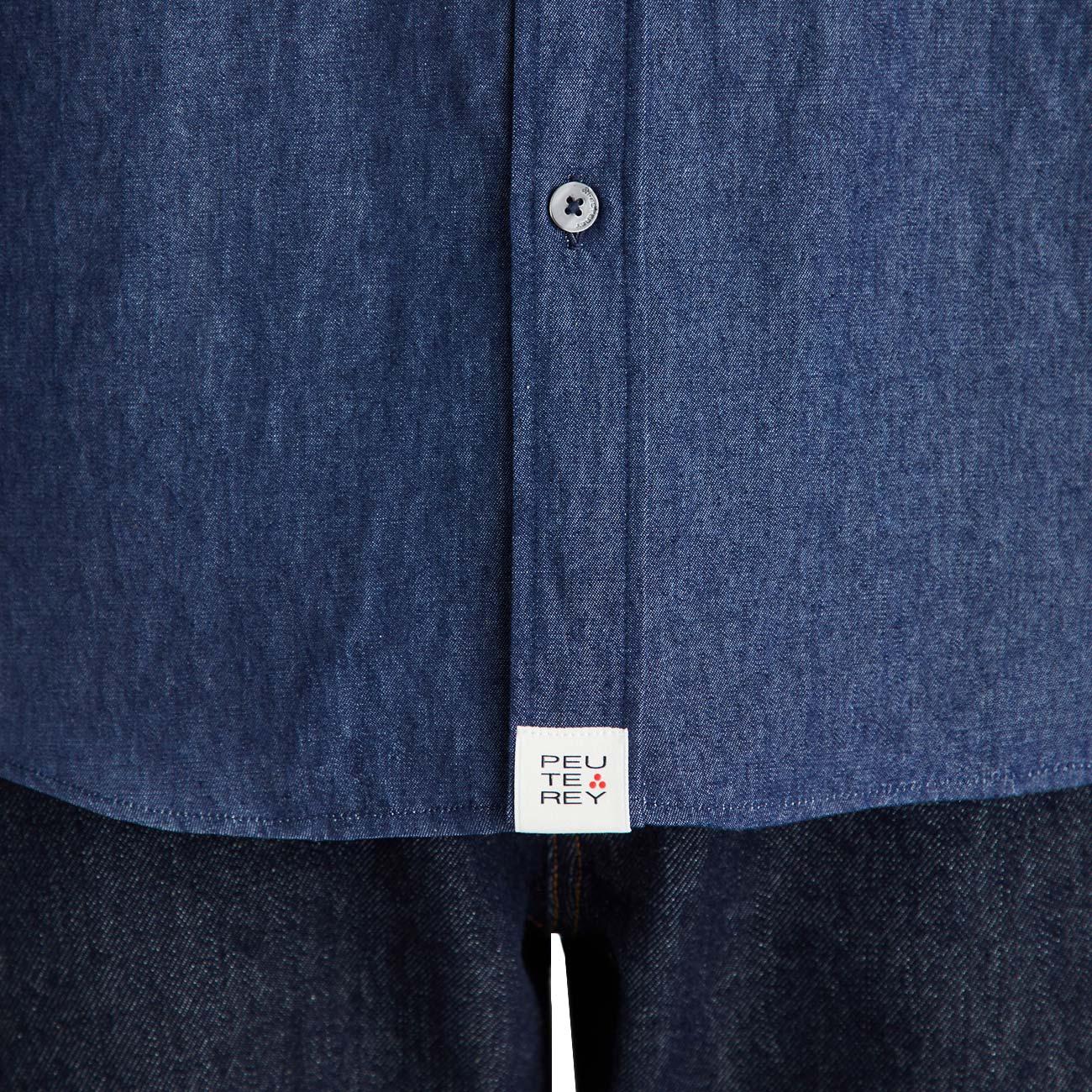 Camicia Etienne CH In Chambray Di Cotone PEU5927 99012457 CH002 JEANS PEUTEREY 