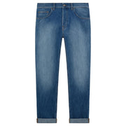 Pantalone Icon UP563DS0107IL6 800 BLU SCURO DONDUP 