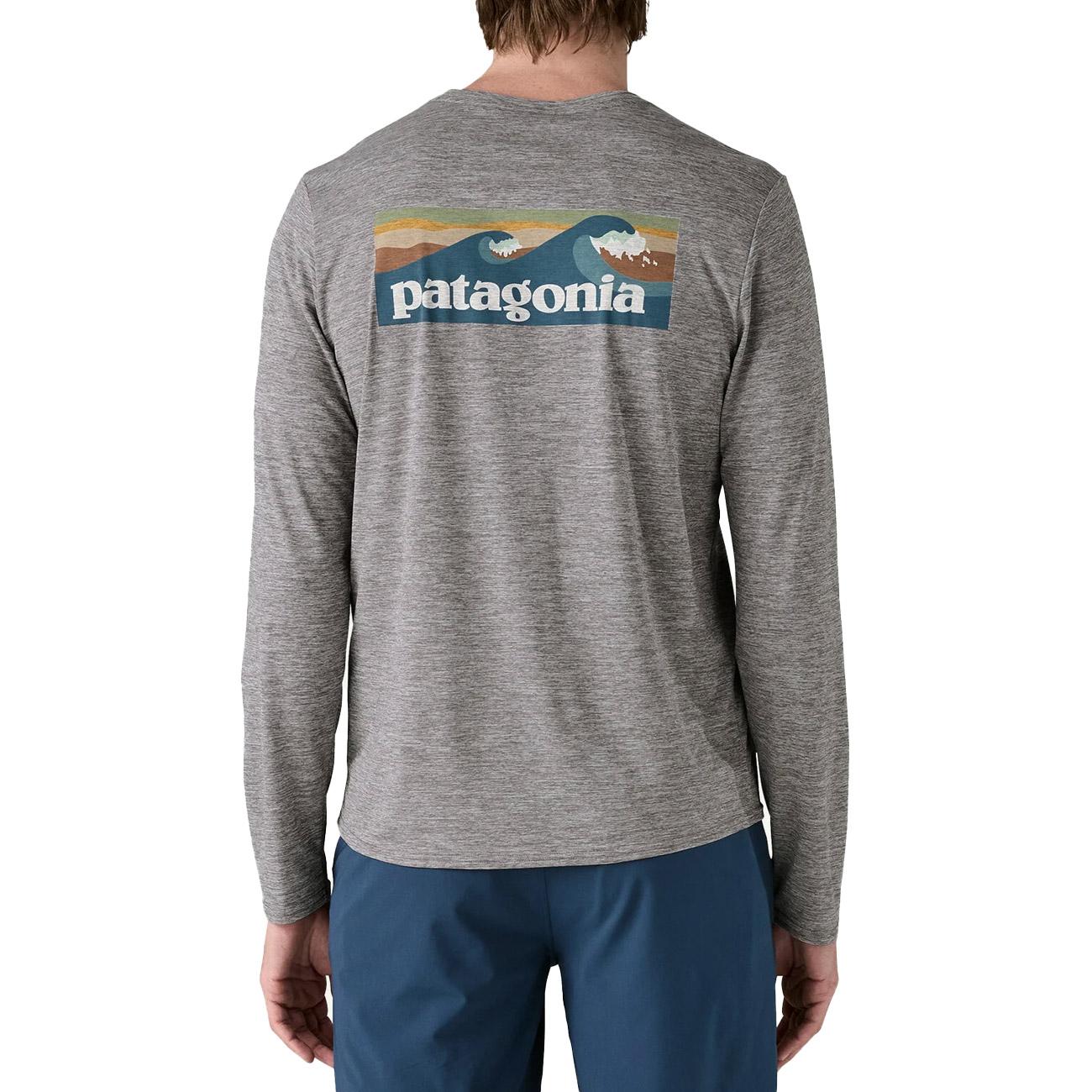 Maglietta Grafica Capilene Cool Daily 45170 FEATHER GREY PATAGONIA 