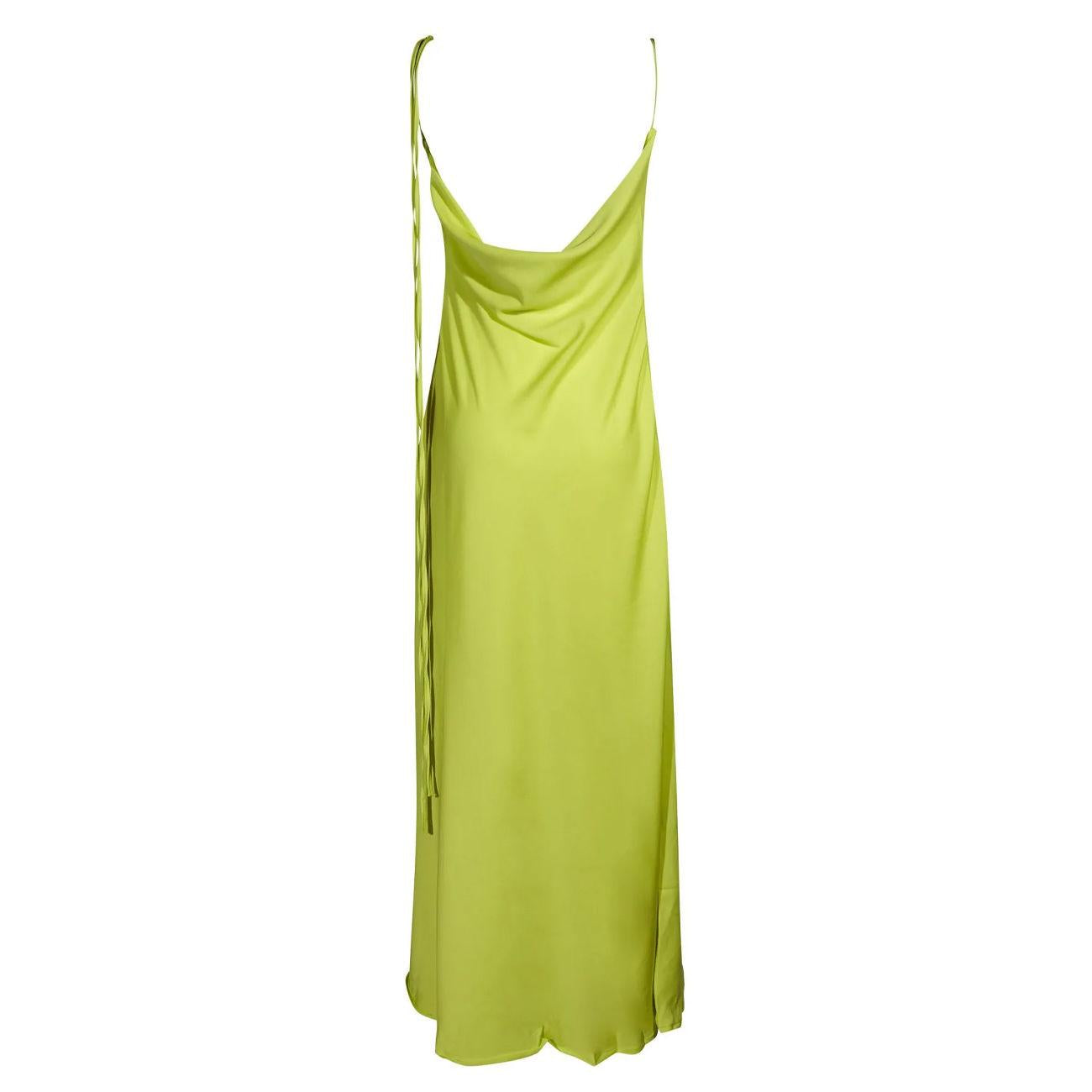Abito Estelle DM4007 ESTELLE LIME MATINEE 