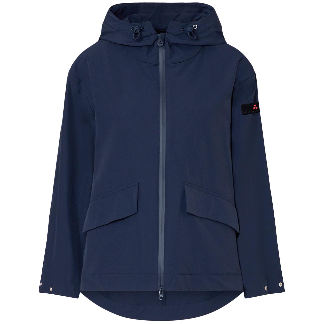 Giacca Darby Con Cappuccio PED5571 01192031 215 BLU PEUTEREY 
