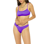 BIKINI FASCIA+SLIP A V 4GIVENESS FGBW2957 070VIOLA 4GIVENESS 