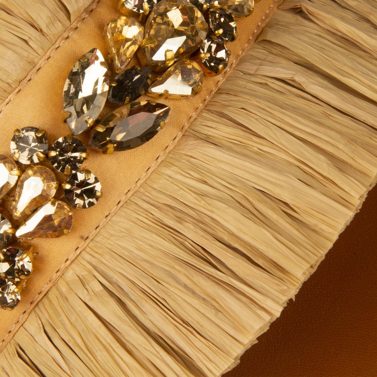 Sandali Semira Raffia 131 23 NUGAT/NATURALE DE SIENA 