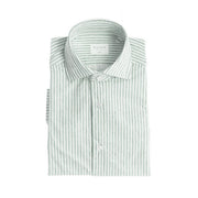 Camicia Active Uomo Bianco Verde 61626 005 BIANCO/VERDE XACUS 