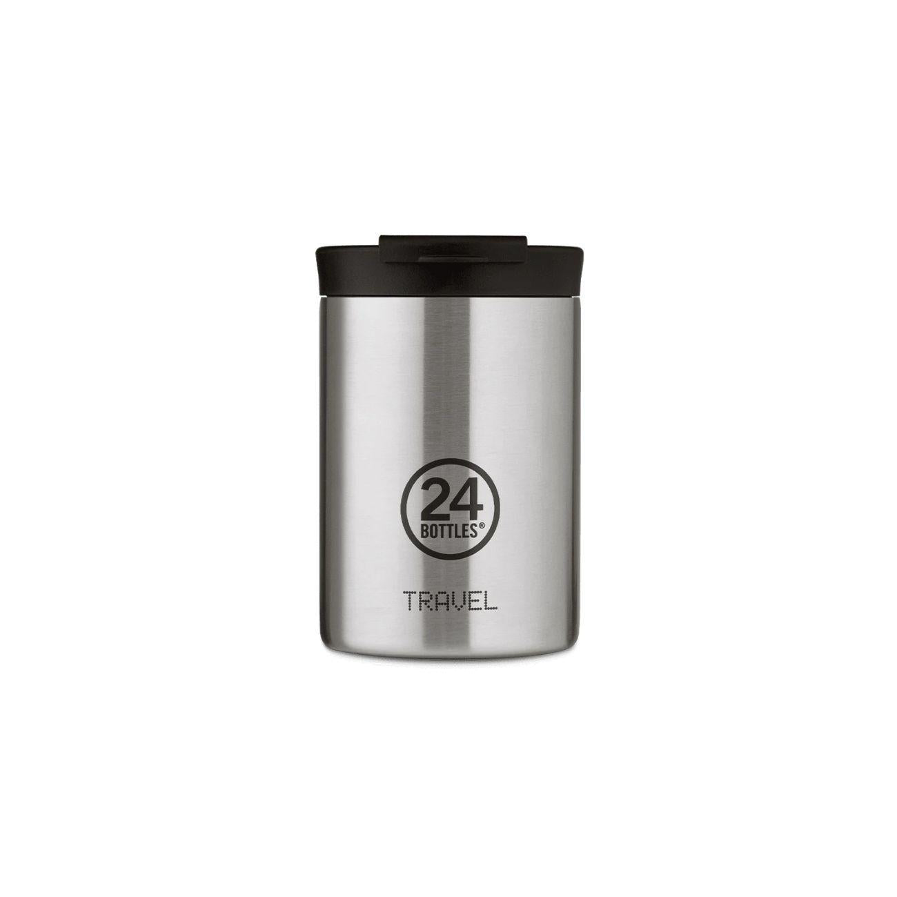 TRAVEL TUMBLER 350 TRAVEL TUMBLER 350 BRUSHED STEEL 24BOTTLES 