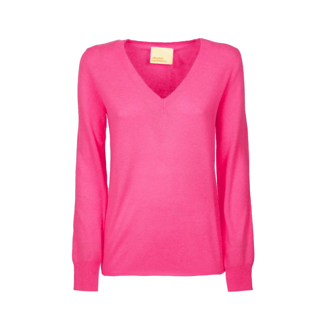 Pull Arielle Donna Rose Fluo AC142013C ROSE FLUO ABSOLUT CASHMERE 