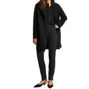 Pantalone A Sigaretta In Punto Milano P062P300395N 033 NERO ELENA MIRO' 