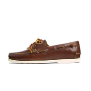 MOCASSINO U. MERTON SLIP ONS BOAT RL 803688543 001 DEEP SADDLE TAN POLO RALPH LAUREN 