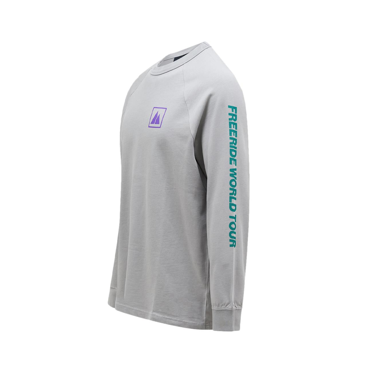 T-Shirt Fwt Stowaway Ls Uomo Soud Mist G79253 010 SOUD MIST PEAK PERFORMANCE 