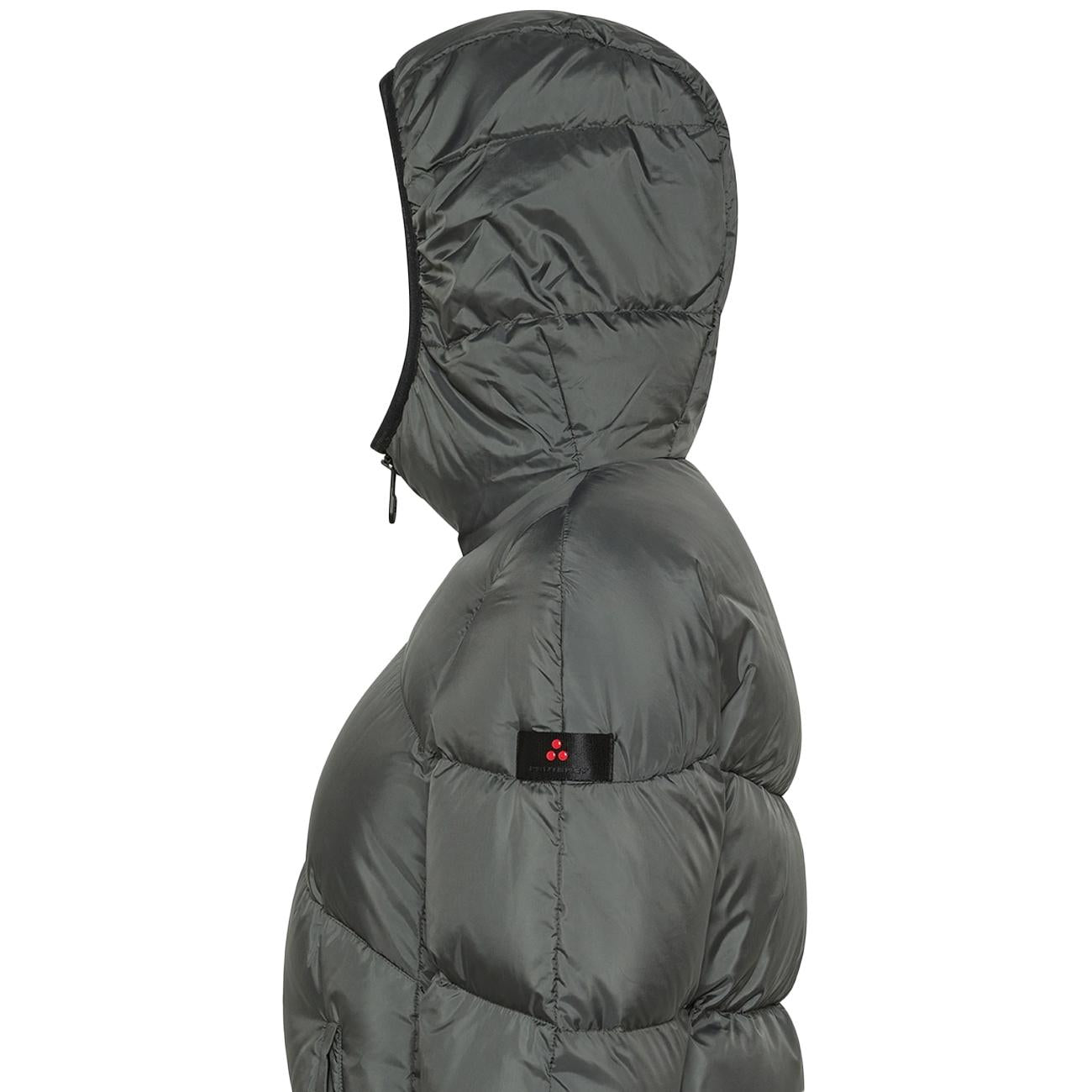 Piumino carena mqn 01 con dettagli a contrasto PED5446 01181967 689 VERDE FOGLIAME PEUTEREY 