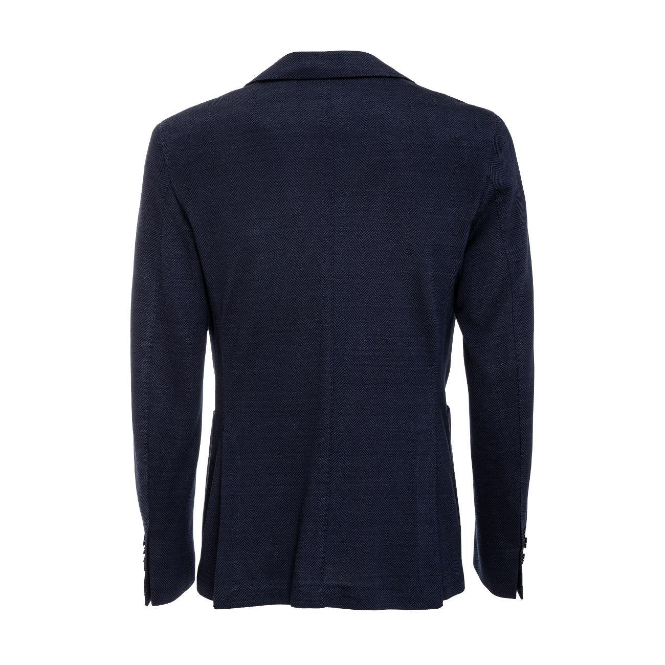 Giacca In Tessuto Spigato Uomo Blu 25211/2811 1BLU L.B.M.1911. 