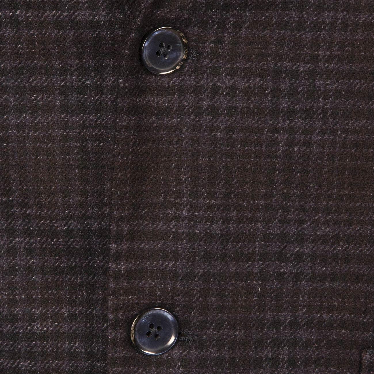 Giacca U. 2 Bott. Tasca Appl. Check Sovratinto Lana L.B.M 25536 2887 5 NERO/BLU/MORO L.B.M.1911. 