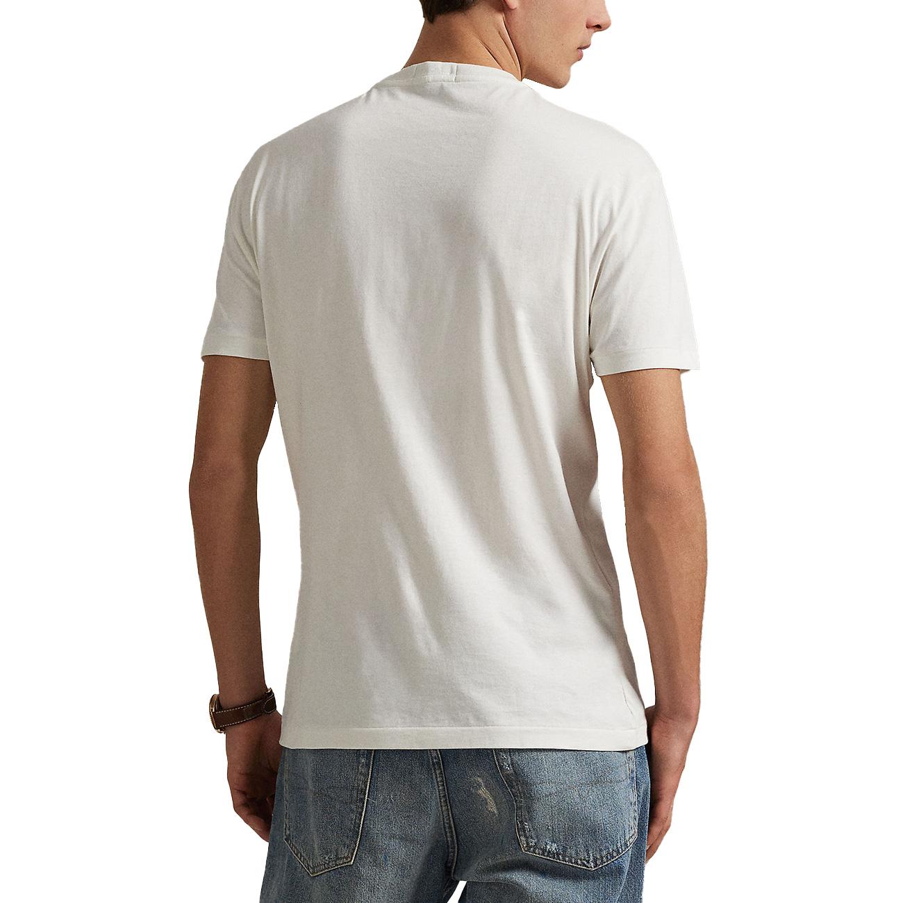 T-Shirt In Jersey Polo Bear Slim Fit 710P00085 001 DECKWASHB WHITE HRTG BEAR POLO RALPH LAUREN 