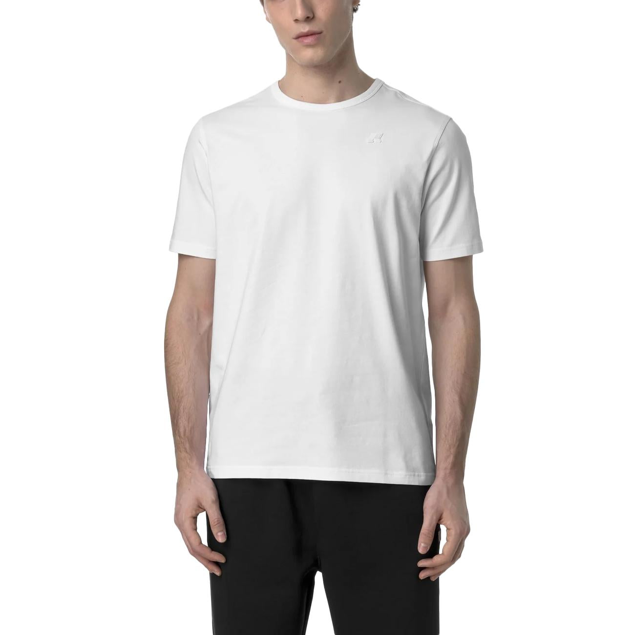 T-Shirt Adame Light Stretch Jersey K71349W 001 WHITE K-WAY 