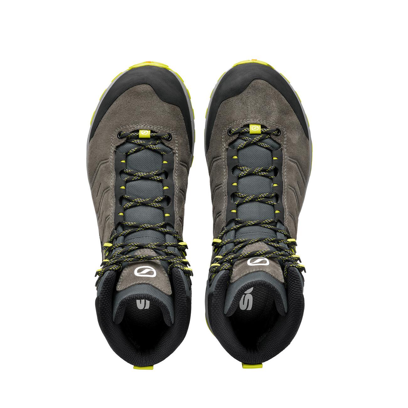 Scarpe Da Trekking Rush Trk Gtx Rha Free-Dome Uomo Titanium Lime 63143-200 4 TITANIUM-LIME SCARPA 