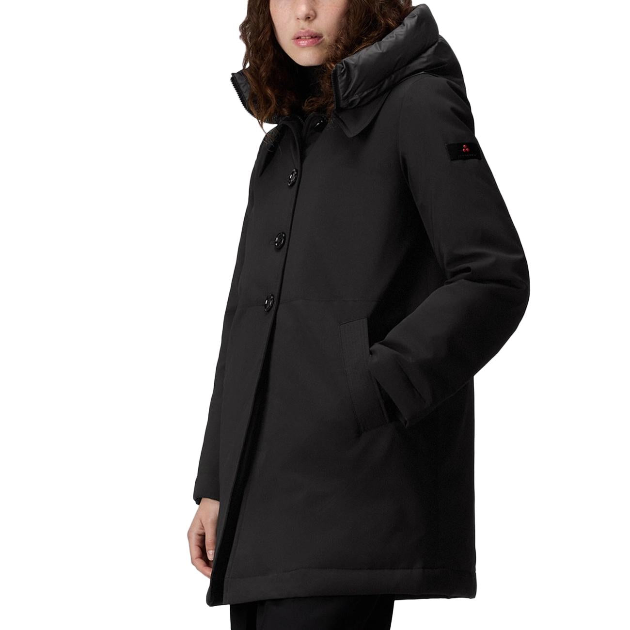 Cappotto Tecnico Tilma TJ 01 Con Cappuccio Over PED5449 01191942 NER PEUTEREY 