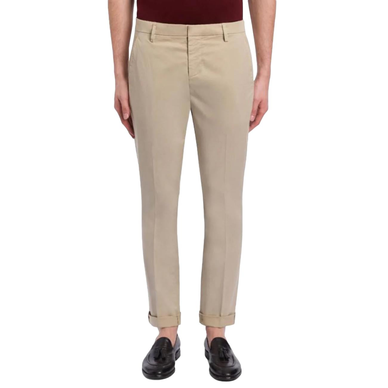 Pantalone Gaubert Slim Chino UP235_GS0096U_PTD 010 LIEVITO DONDUP 