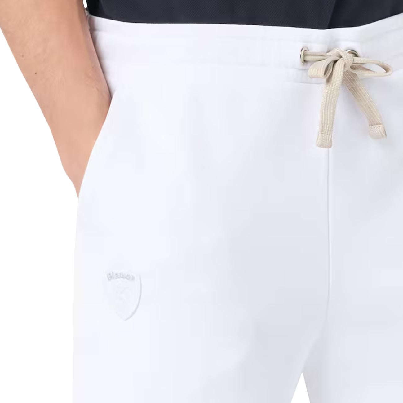 Pantaloncini Estivi 26SBLUP05244-006804 100 BIANCO OTTICO BLAUER 