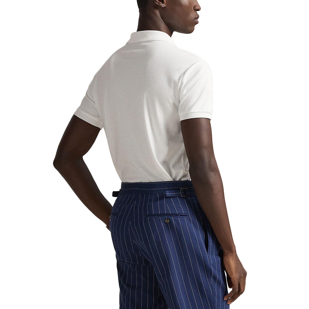 Polo Slim Fit 7106855140 001 WHITE POLO RALPH LAUREN 