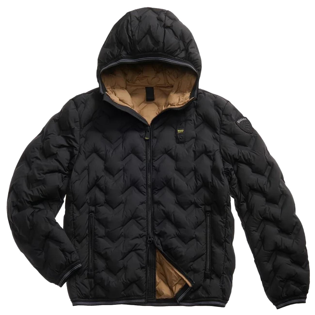 Piumino Piery Ad Angoli 25BLUC03233-007308 999TB NERO BLAUER 