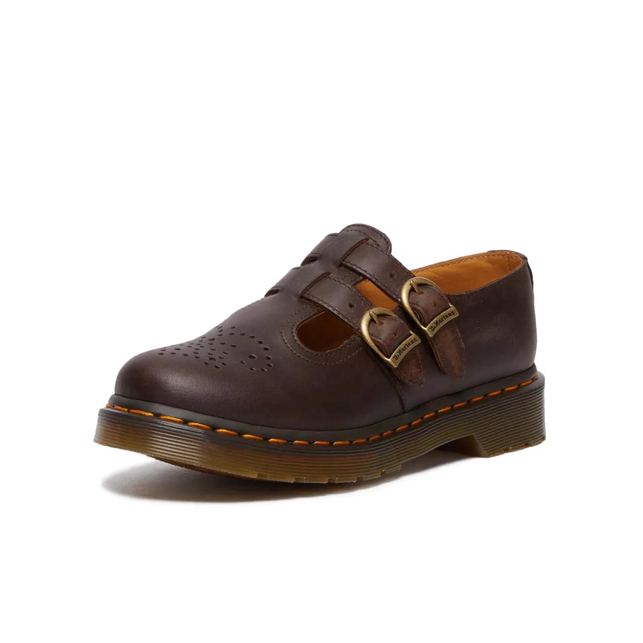  30914201 DARK BROWN CRAZY HORSE DR.MARTENS 