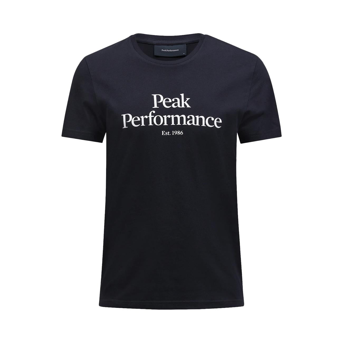 T-Shirt Original Uomo Black Off White G77692 120 BLACK/OFFWHITE PEAK PERFORMANCE 